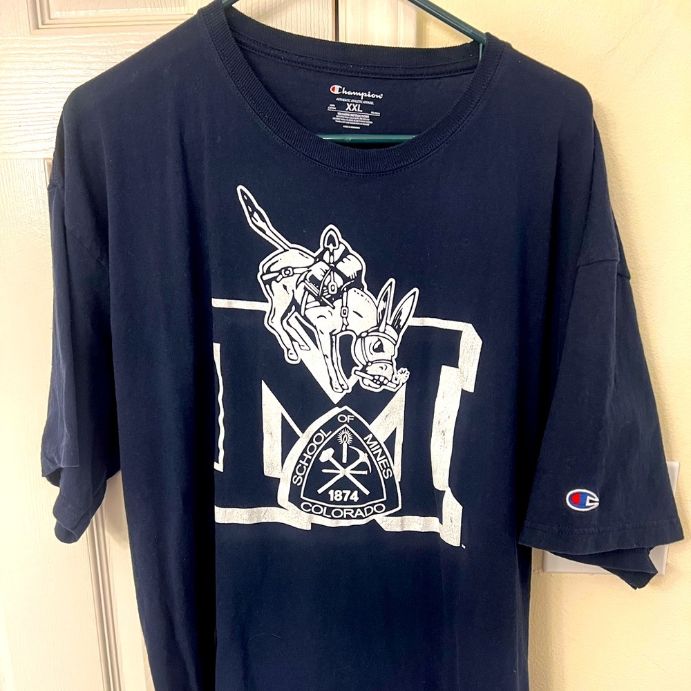 Colorado School of Mines University Graphic T-Shirt - Champion brand XXL